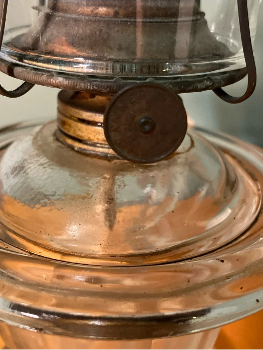 Vintage Chamber Finger Oil Lamp 11